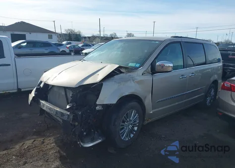 2013 Chrysler Town & Country Touring-L from USA, damaged, VIN 2C4RC1CG0DR535239